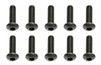 Associated Button Head Screws, M3x10 mm BHCS (10)