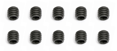 Associated Pinion Gear Set Screws, 3x3mm (10)