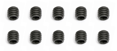 Associated Set Screws, M3x3 mm (10)