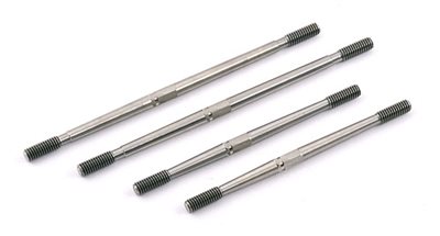 Associated Mini-MGT Turnbuckles, Titanium 