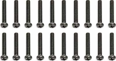Associated Rival/MGT 8.0 Button Head Phillips Screws, 3 x 18mm (20)
