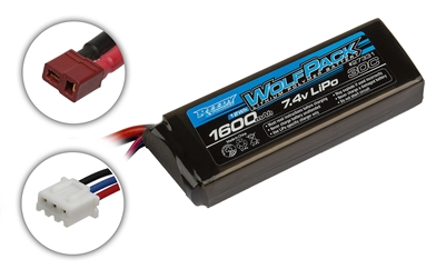 Reedy Wolfpack LiPo 1600mAh 30C 7.4V Lipo Battery Pack