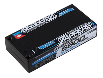 Reedy Zappers SG4 6600mAh 115C 3.8V 1S 1/12th LiPo Battery