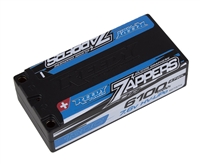 Reedy Zappers DR 6100mAh 130C 7.6V Shorty Drag Racing 2S Lipo battery with 5mm connectors