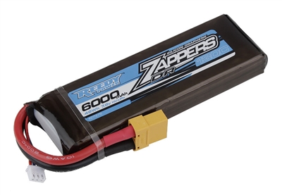 Reedy Zappers DR 6000mAh 130C 7.6V Soft Drag Racing 2S Lipo battery with XT90 connectors
