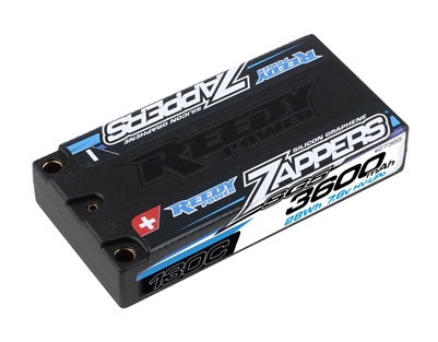 Reedy Zappers SG5 3600mAh 130C LCG Shorty 2S 7.6V with 5mm connectors