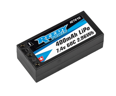 REEDY POWER 400mAh 60C 7.4V 1:28 Stick Battery