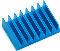 Associated Rival Mini FT Xps Speed Control Heatsink-Blue Aluminum