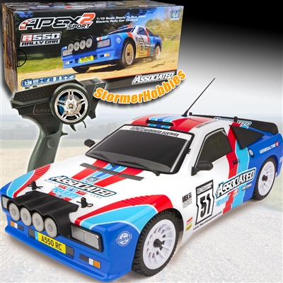Team Associated Apex2 Sport A550 Rally Car 4WD Ready-To-Run