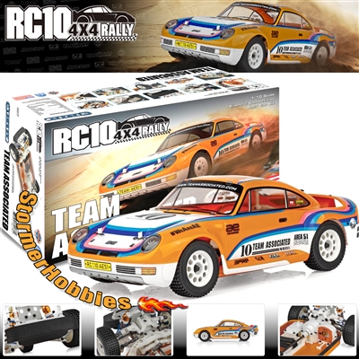 .Team Associated RC10 4WD Rally Car Kit
