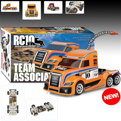 .Team Associated RC10 American Custom Semitruck 6x6 Kit