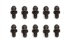 Associated TC6/TC5 Short Neck Ballstuds, 5mm (6)