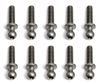 Associated TC7.2/TC6.2 Long Neck Ballstuds, 10mm (10)