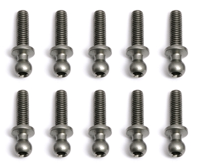 Associated TC7.2/TC6.2 Long Neck Ballstuds, 10mm (10)