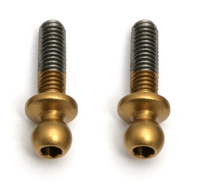 Associated FT Titanium Nitride Ballstuds, 3 x 10mm - Short (2)