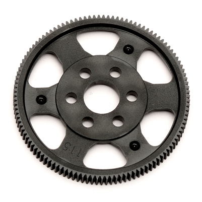 Associated TC6.1/TC6 Spur Gear-64 pitch, 115 tooth