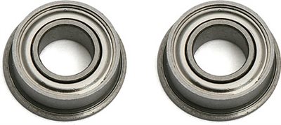 Associated Ceramic Bearings, 4 x 8 x 3mm Flanged (2)