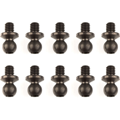 Associated RC10F6 Ballstuds, 3.25mm, short neck (10)