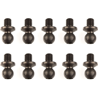 Associated RC10F6 Ballstuds, 3.25mm, short neck (10)