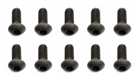 Associated RC8/RC8T/TC5 Button Head Cap Screws, 2.5 x 6mm (10)