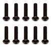 Associated Trophy Rat/ProSC10 Button Head Cap Screws, 2.5x10m (10)