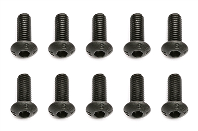 Associated Screws, M3x8 mm BHCS (10)