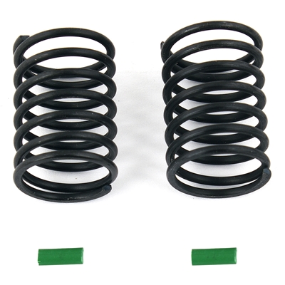 Associated RC10F6 Shock Springs, green 13.0 lbs. (2)