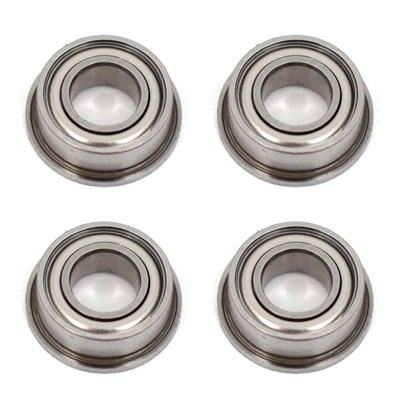 Associated TC7.2 FT Flanged Ball Bearings, 4x8x3mm (4)