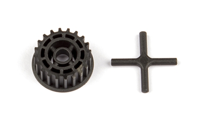 Associated TC7.2 Spur Gear Pulley and Diff X-Pin