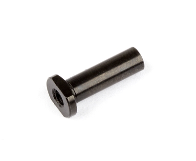 Associated TC7.2 Spur Gear Shaft, black aluminum