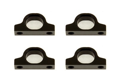 Associated TC7.2 Inner Arm Mounts, black aluminum (4)