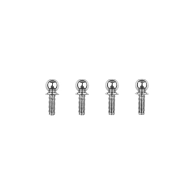 Associated TC8 HD Ballstuds, Short 8mm