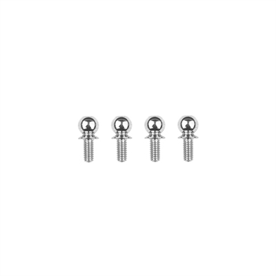 Associated RC10TC8 HD Ballstuds, Short 6mm