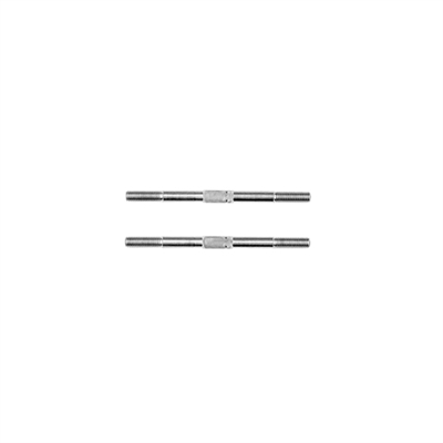 Associated RC10TC8 FT Titanium Turnbuckles, M3x46mm