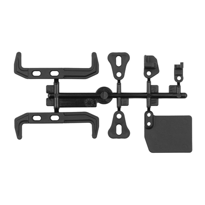 Associated TC8 Battery and Electronics Mounts
