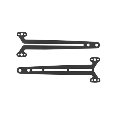 Associated RC10TC8 FT G10 Top Deck Set, 2mm
