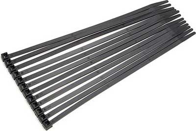 Associated Nitro TC3 8" Wire Ties, NylOn (12)