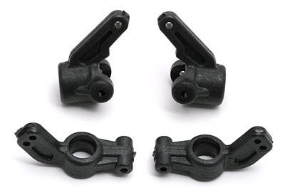 Associated TC3 Front Steering Blocks And Rear Hub Carriers