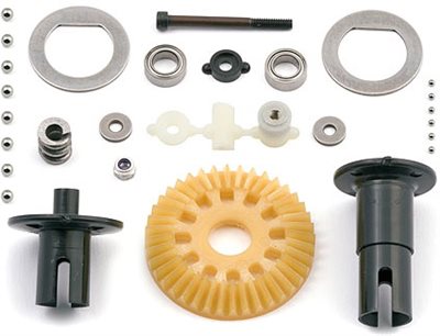 Associated TC3 Lightweight Diff Assembly With Molded Outdrives