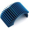 Associated TC6.1/TC3 Radial Clip-On Heatsink-Long, Blue Aluminum