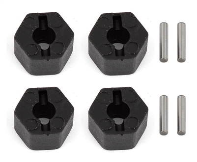 Associated CR12 Wheel Hexes and Pins Set (4)