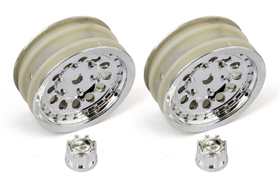 Associated CR12 Rims, chrome (2)