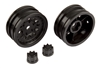 Associated CR12 Rims, black (2)