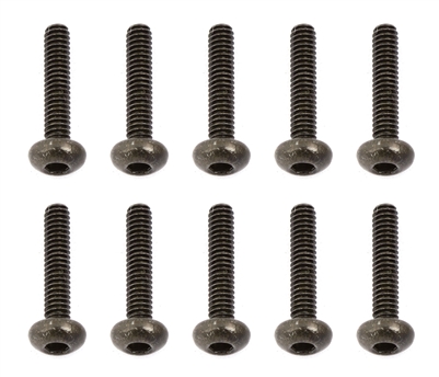 Associated CR12 Button Head Cap Screws, 2x10mm (10)