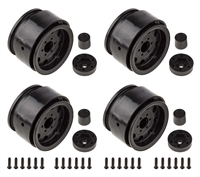 Associated Enduro Enduro The Ocho Wheels, 1.90 in, black (4)