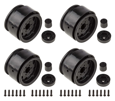 Associated Enduro Enduro The Ocho Wheels, 1.90 in, black (4)
