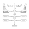 Associated RC12L Suspension Arm & Steering Block Set