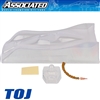 Associated 1/12 TOJ RC12L Body Set, clear