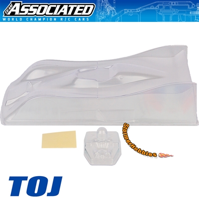 Associated 1/12 TOJ RC12L Body Set, clear