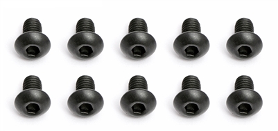 Associated TC6.1/12R5 Button Head Cap Screws, M2.5 x 0.45 x 4 (6)